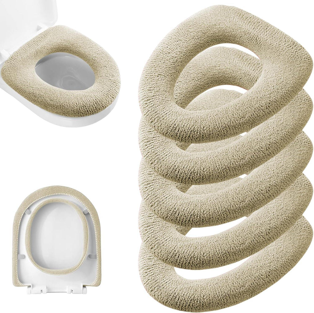 Thicker Bathroom Toilet Seat Cover Pads- Soft Warmer Toilet Seat Cushion