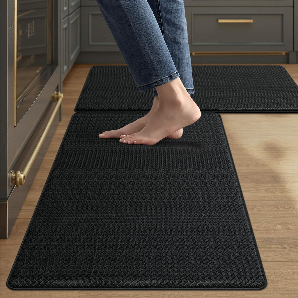 Extra Thick Anti Fatigue Cushion Kitchen Floor Mat,Easy Clean