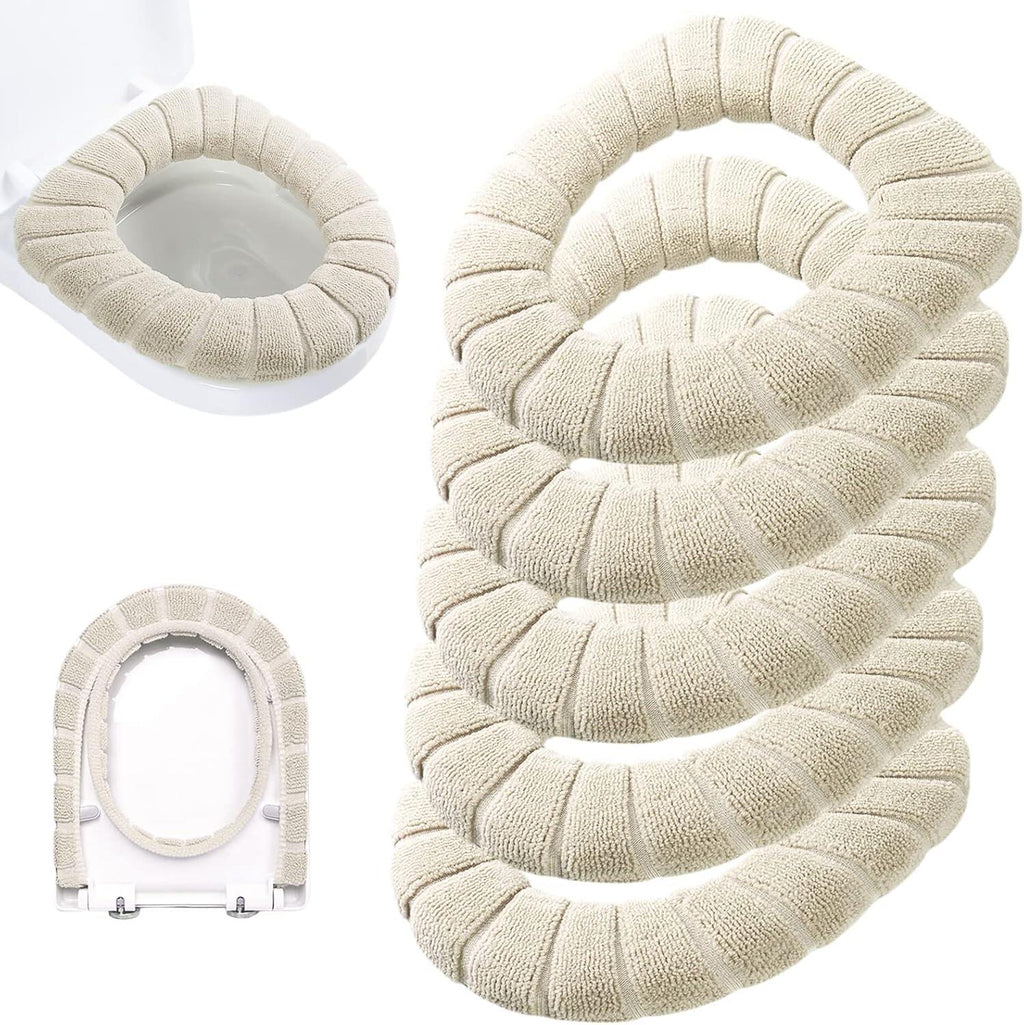 Thicker Bathroom Toilet Seat Cover Pads- Soft Warmer Toilet Seat Cushion