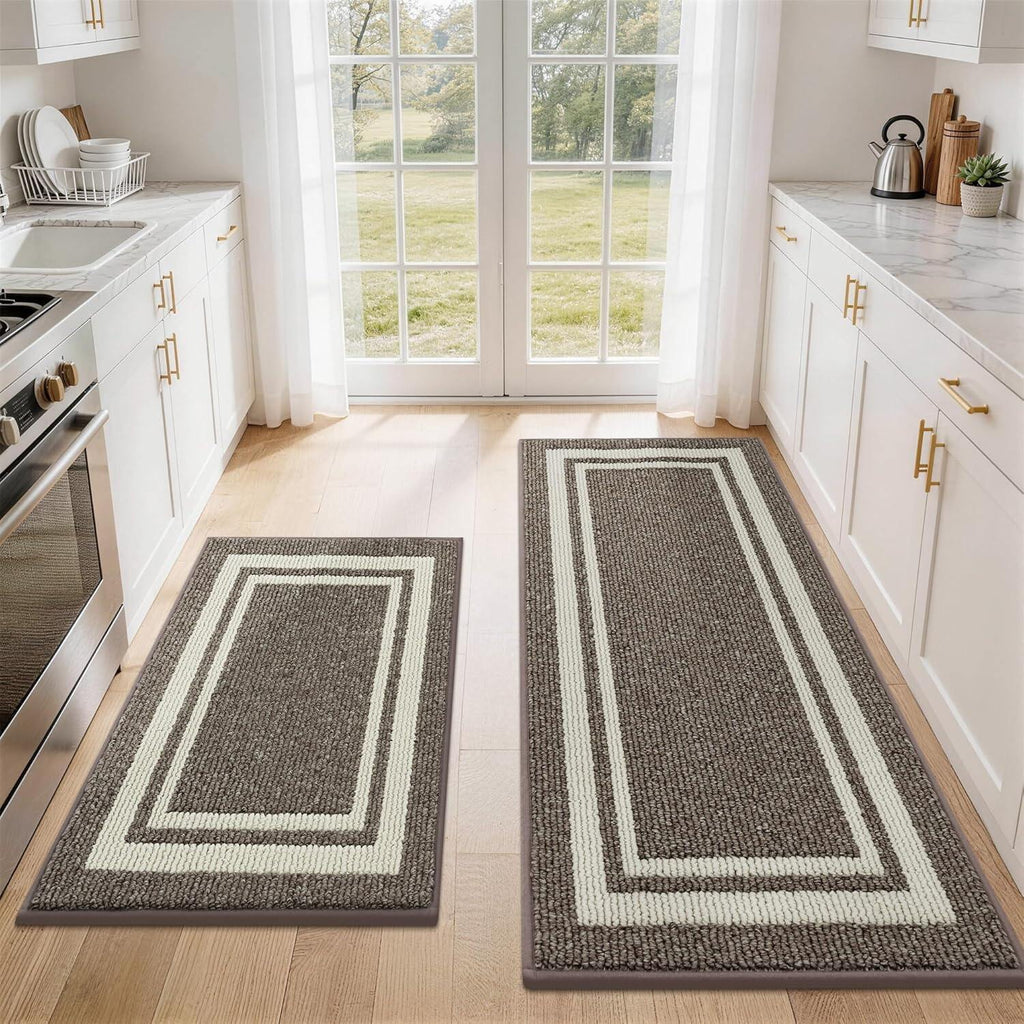 Kitchen Rugs Non-Slip Inch Thick Polypropylene Standing Mat