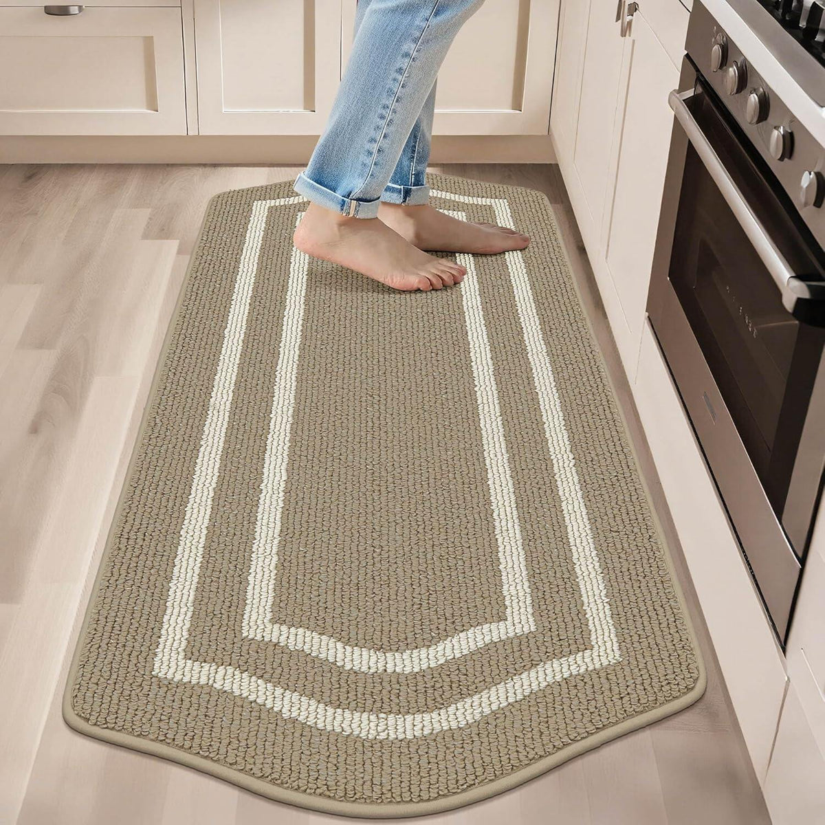 Long Kitchen Floor Mats for in Front of Sink Super Absorbent Kitchen Rugs and Mats