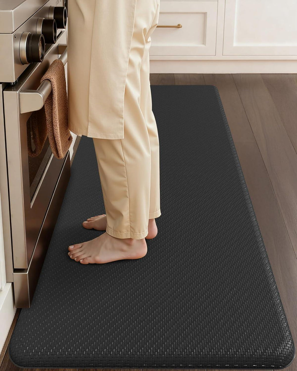 Extra Thick Anti Fatigue Cushion Kitchen Floor Mat,Easy Clean