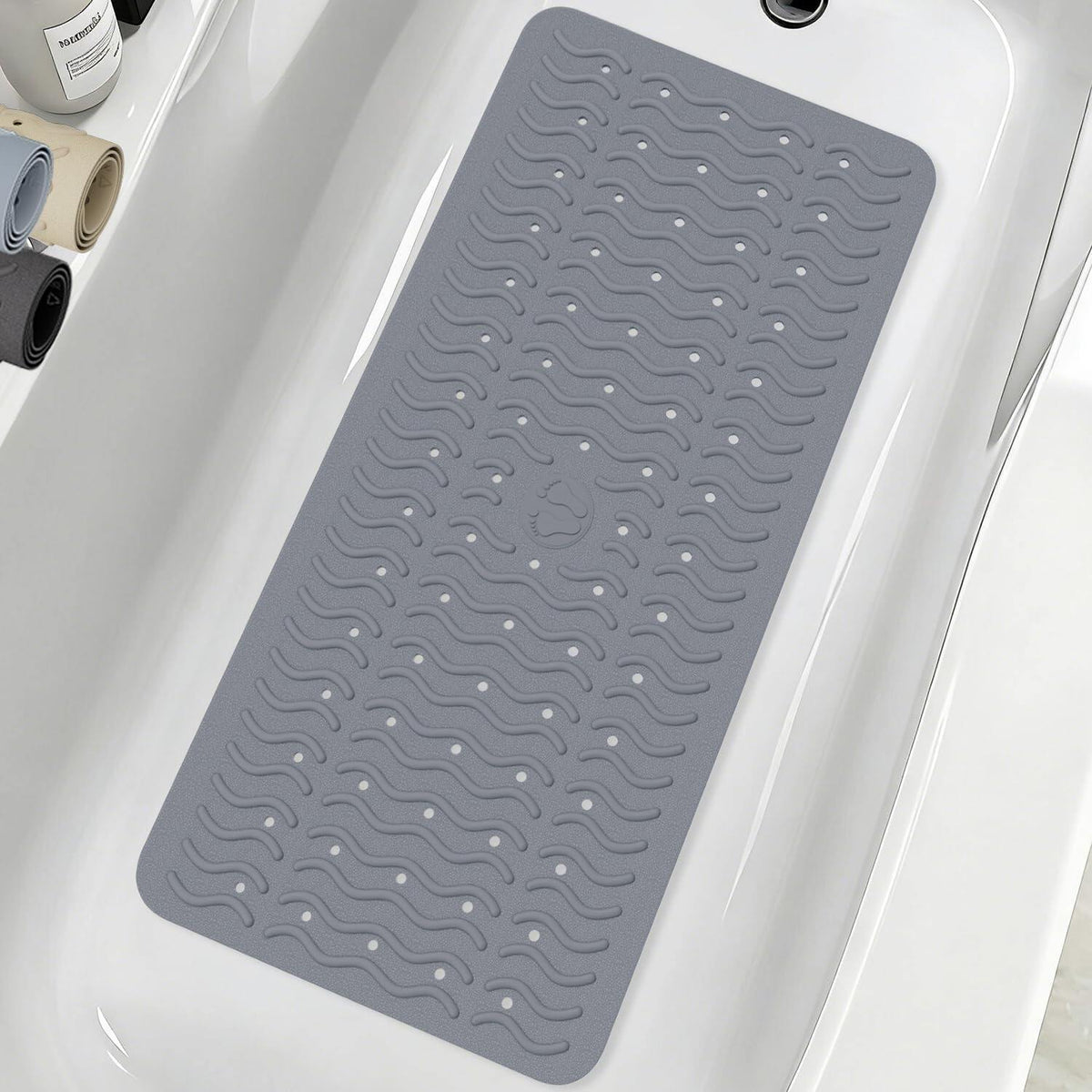 Non Slip Bathtub Mat & Shower Mat, Anti Slip Bath Mat