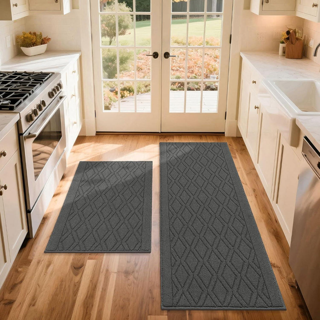Kitchen Rugs Non-Slip Inch Thick Polypropylene Standing Mat