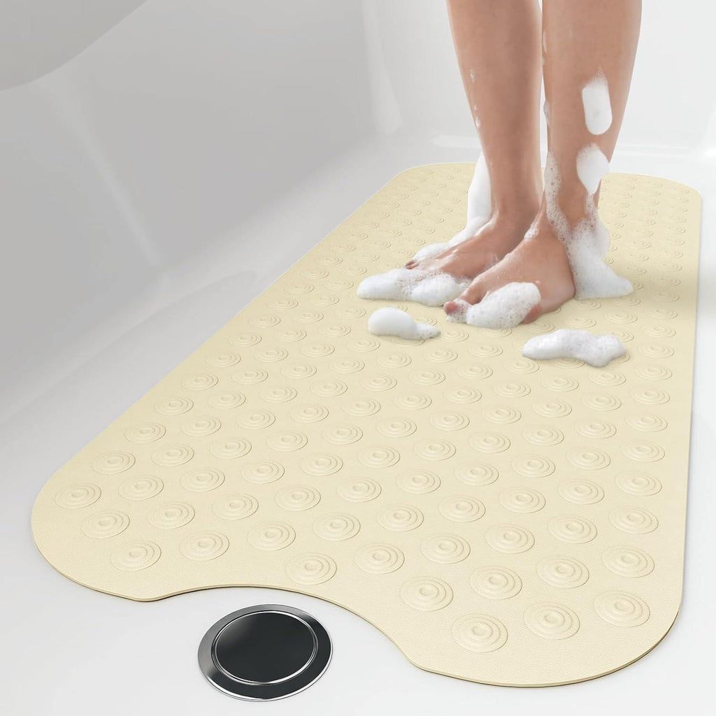 No Suction Cup Bath Mat: inch Extra Long Bathmat