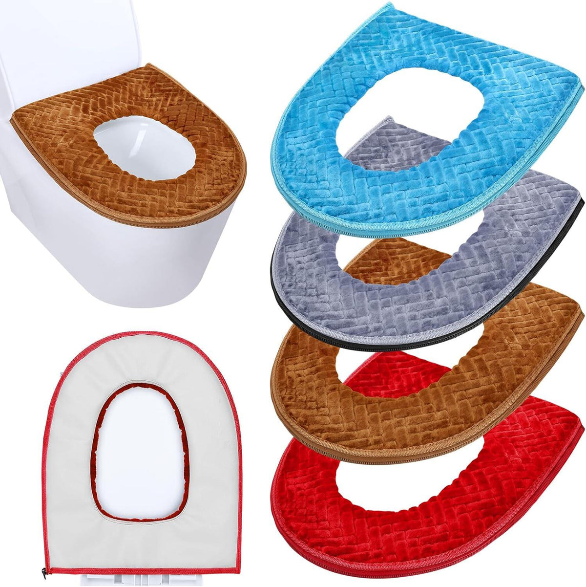 Toilet Seat Covers Pads for Bathroom Comfortable Toilet Seat Cushion