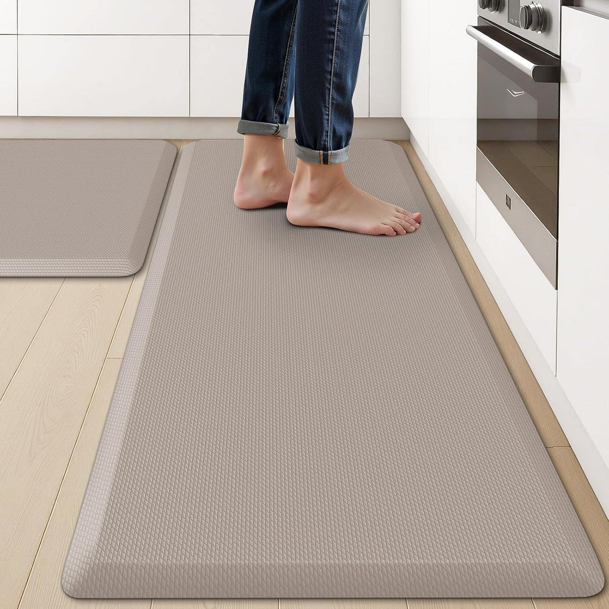 Kitchen Rugs Cushioned Anti-Fatigue Non-Slip Water Resistant Kitchen Mat