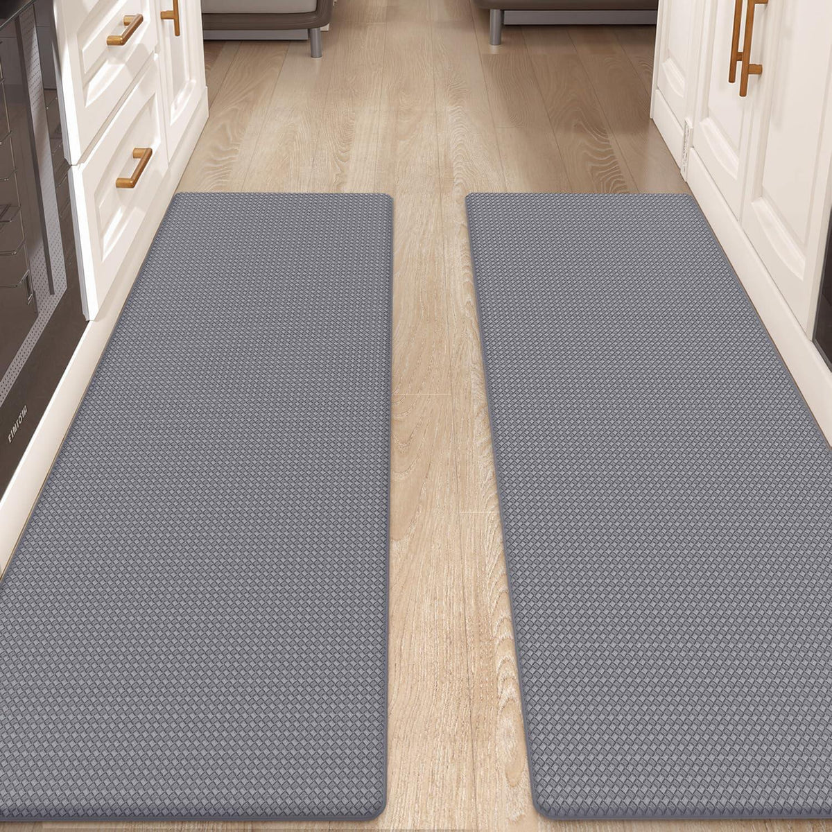 Extra Thick Anti Fatigue Cushion Kitchen Floor Mat,Easy Clean