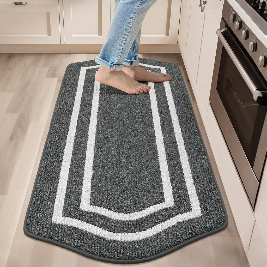 Long Kitchen Floor Mats for in Front of Sink Super Absorbent Kitchen Rugs and Mats
