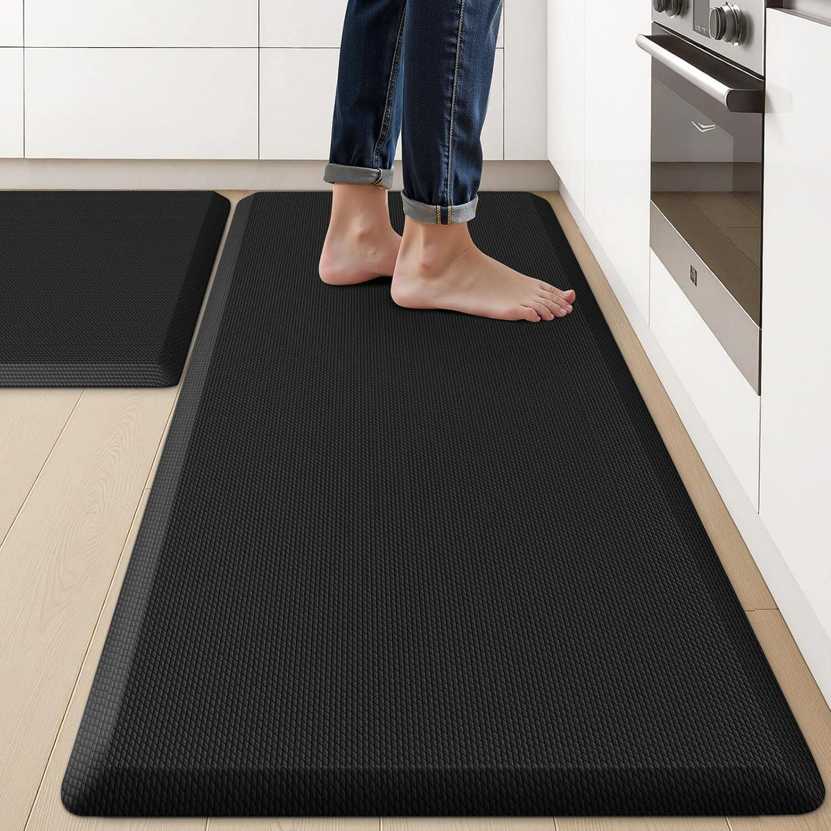 Kitchen Rugs Cushioned Anti-Fatigue Non-Slip Water Resistant Kitchen Mat