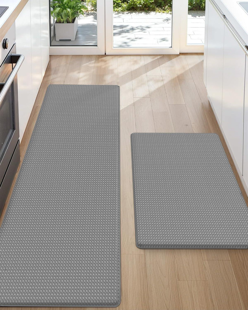 Extra Thick Anti Fatigue Cushion Kitchen Floor Mat,Easy Clean