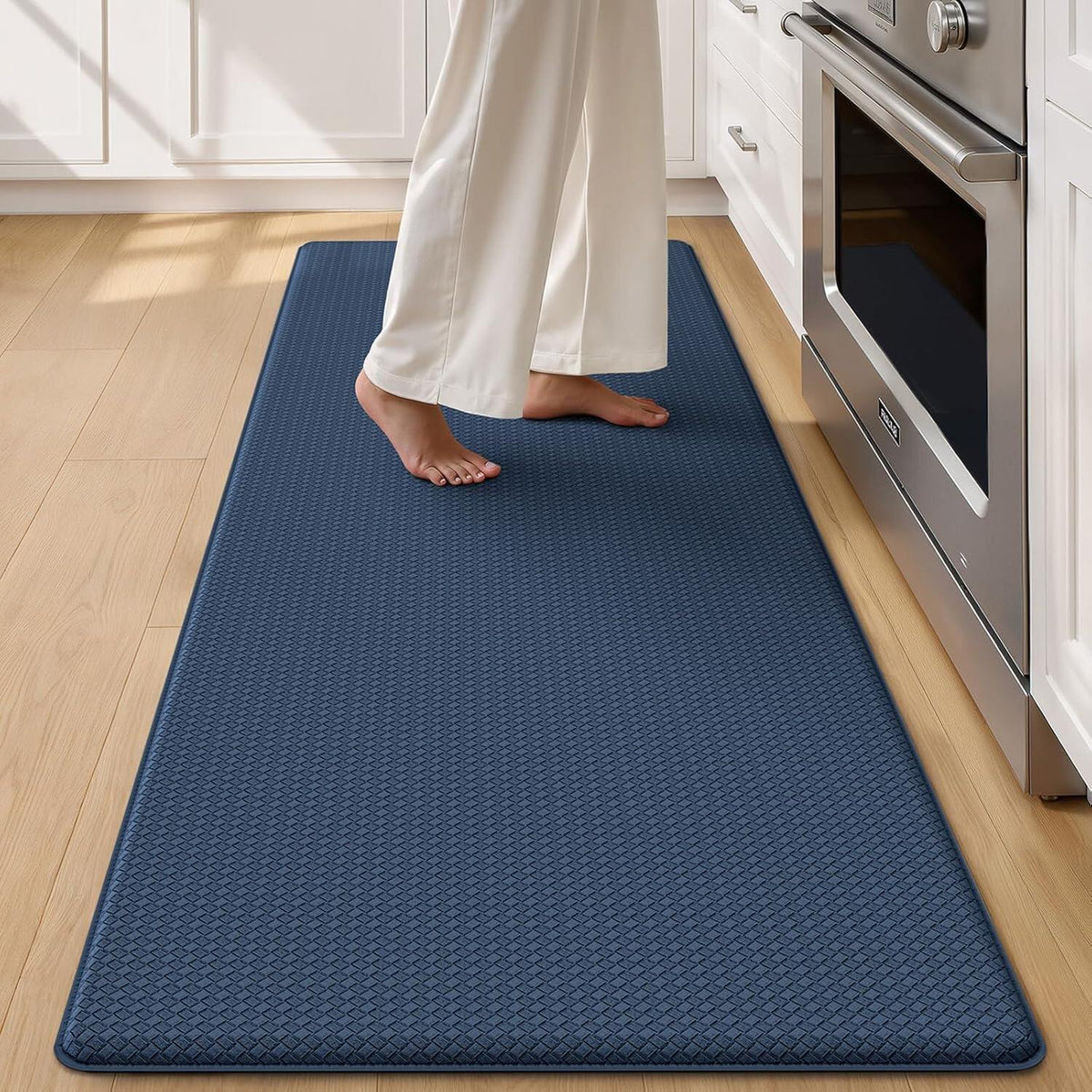 Extra Thick Anti Fatigue Cushion Kitchen Floor Mat,Easy Clean