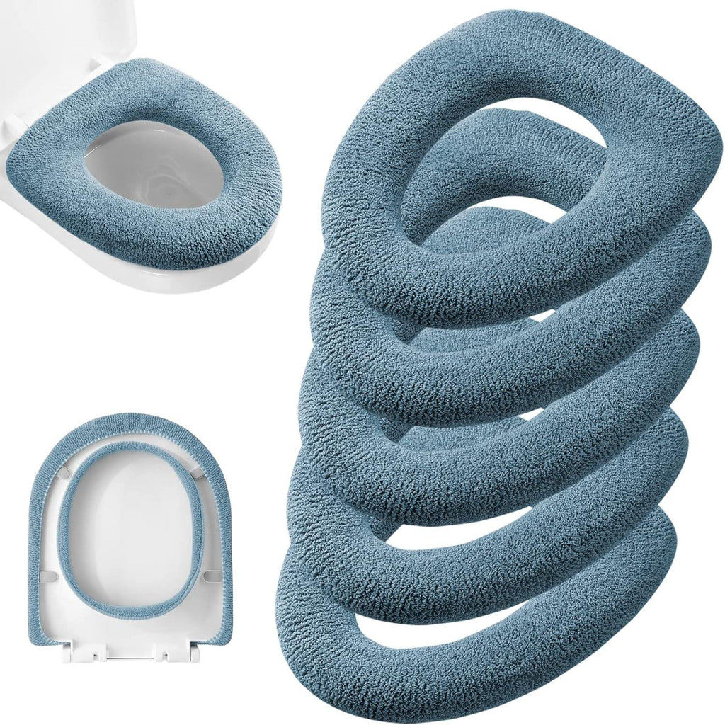 Thicker Bathroom Toilet Seat Cover Pads- Soft Warmer Toilet Seat Cushion