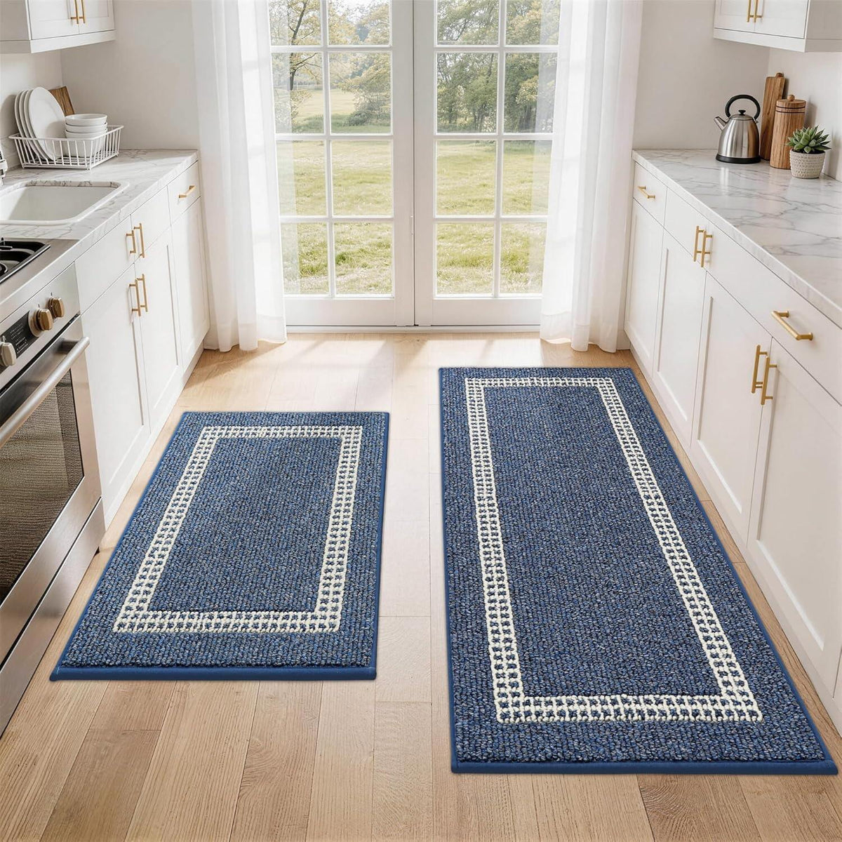 Kitchen Rugs Non-Slip Inch Thick Polypropylene Standing Mat