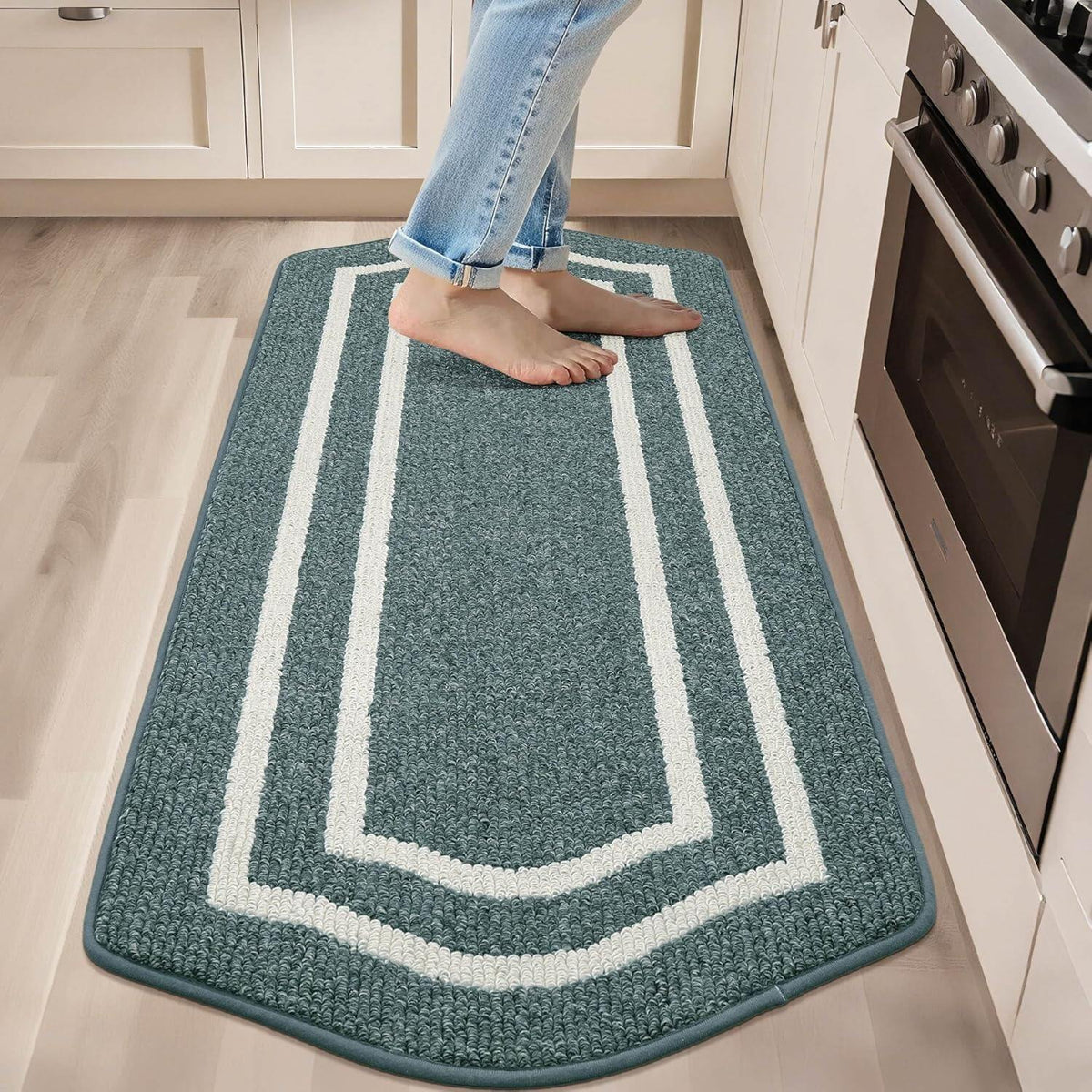 Long Kitchen Floor Mats for in Front of Sink Super Absorbent Kitchen Rugs and Mats