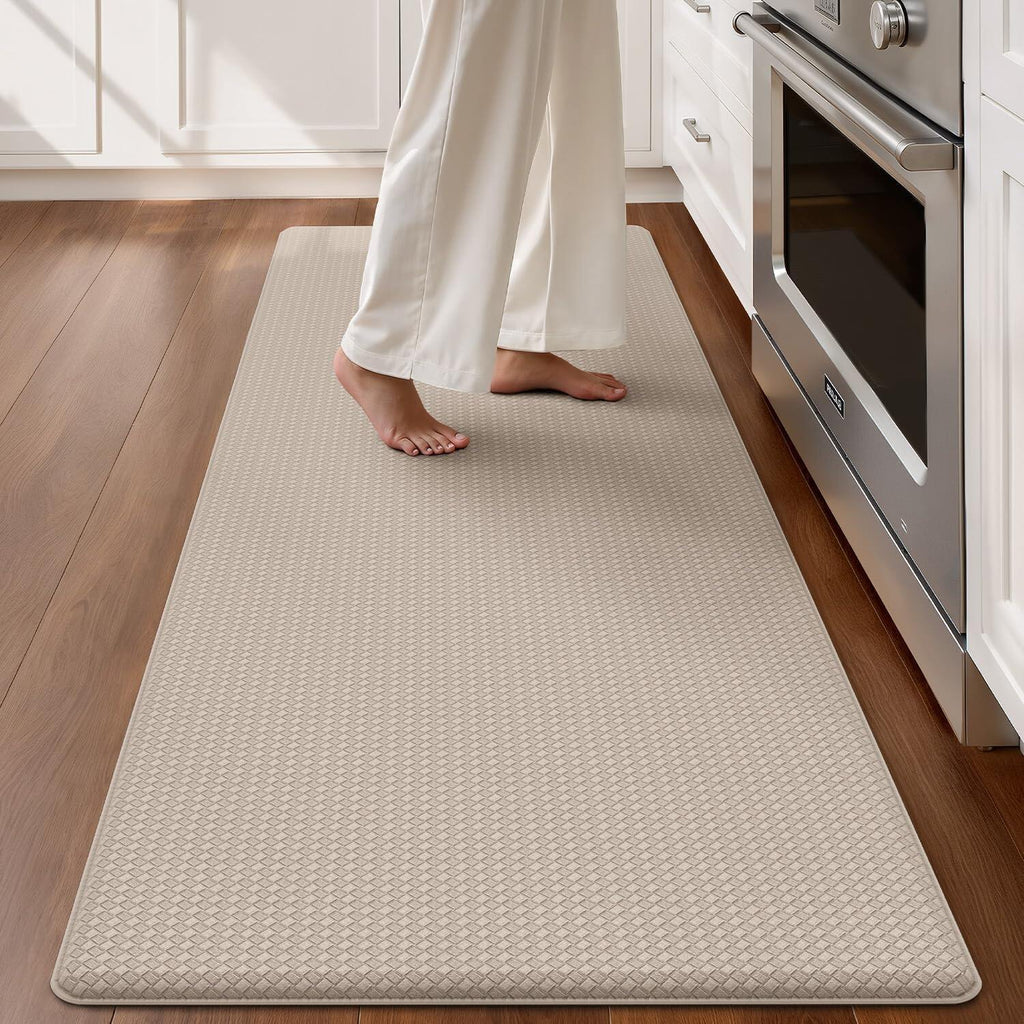 Extra Thick Anti Fatigue Cushion Kitchen Floor Mat,Easy Clean