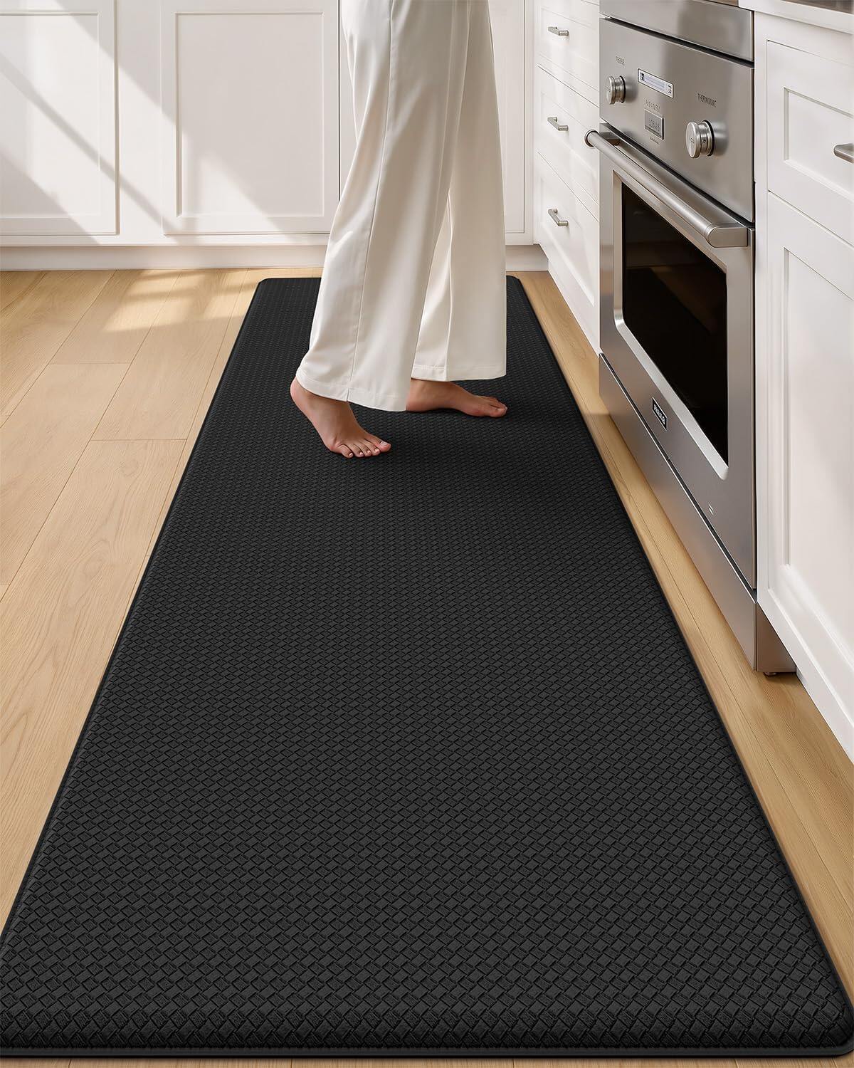 Extra Thick Anti Fatigue Cushion Kitchen Floor Mat,Easy Clean