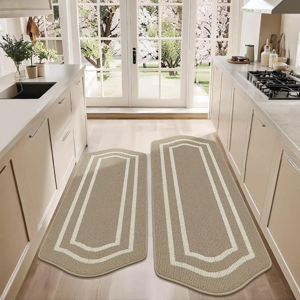 Long Kitchen Floor Mats for in Front of Sink Super Absorbent Kitchen Rugs and Mats