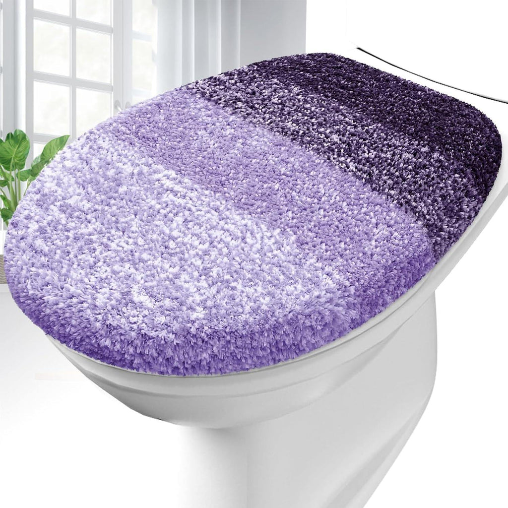 Soft Microfiber Bathroom Toilet Lid Cover