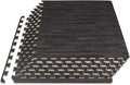 Wood Grain Puzzle Mat ½-inch, 6 EVA Foam Interlocking Floor Tiles