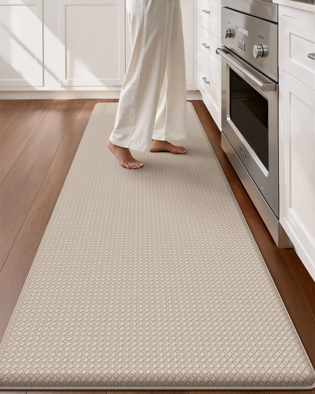 Extra Thick Anti Fatigue Cushion Kitchen Floor Mat,Easy Clean