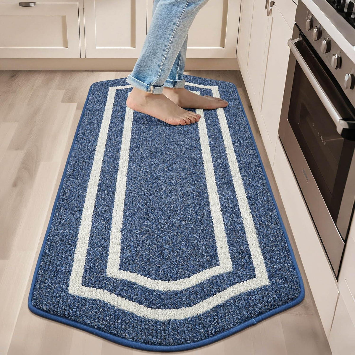 Long Kitchen Floor Mats for in Front of Sink Super Absorbent Kitchen Rugs and Mats