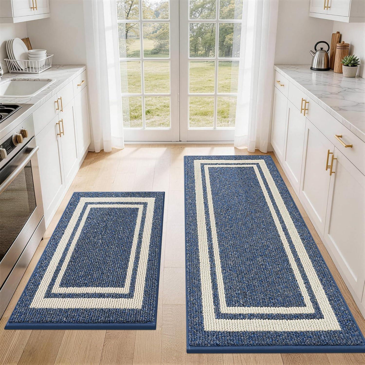 Kitchen Rugs Non-Slip Inch Thick Polypropylene Standing Mat