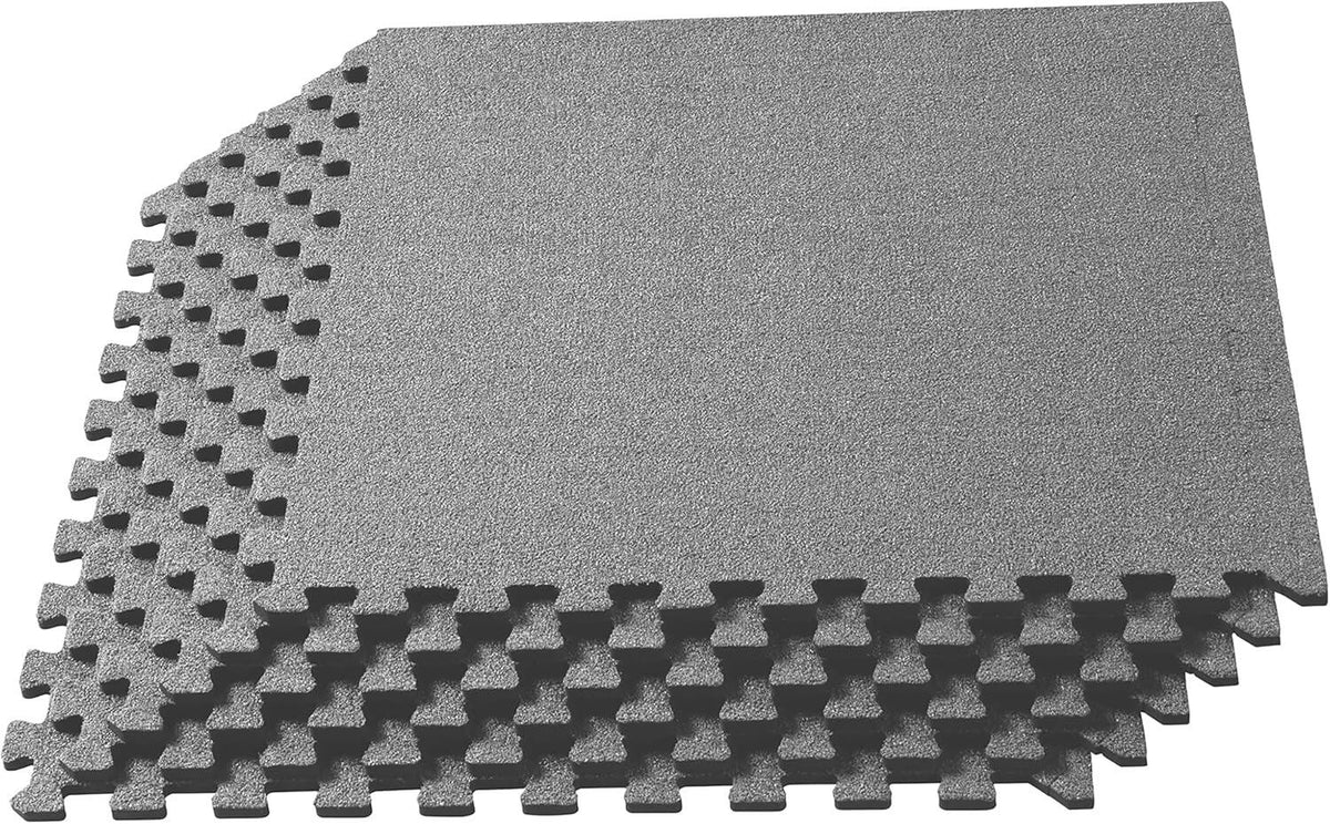 Inch Thick Interlocking Foam Carpet Tiles Durable Carpet Squares Anti Fatigue Support