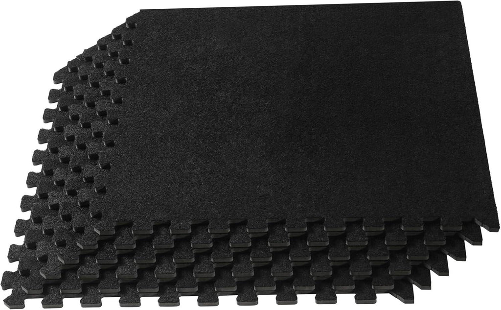 Inch Thick Interlocking Foam Carpet Tiles Durable Carpet Squares Anti Fatigue Support