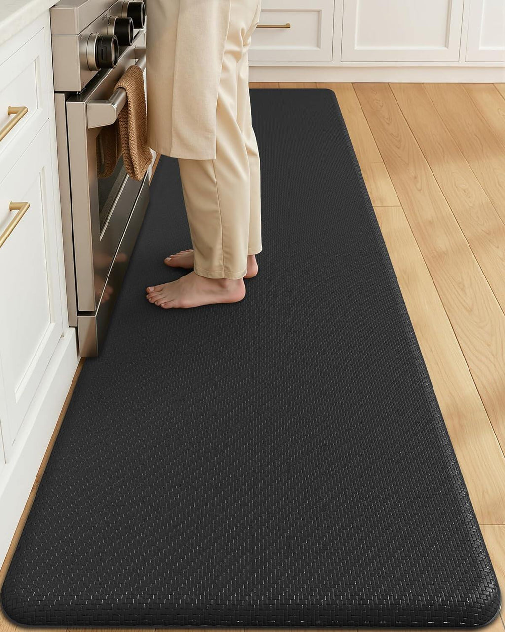 Extra Thick Anti Fatigue Cushion Kitchen Floor Mat,Easy Clean