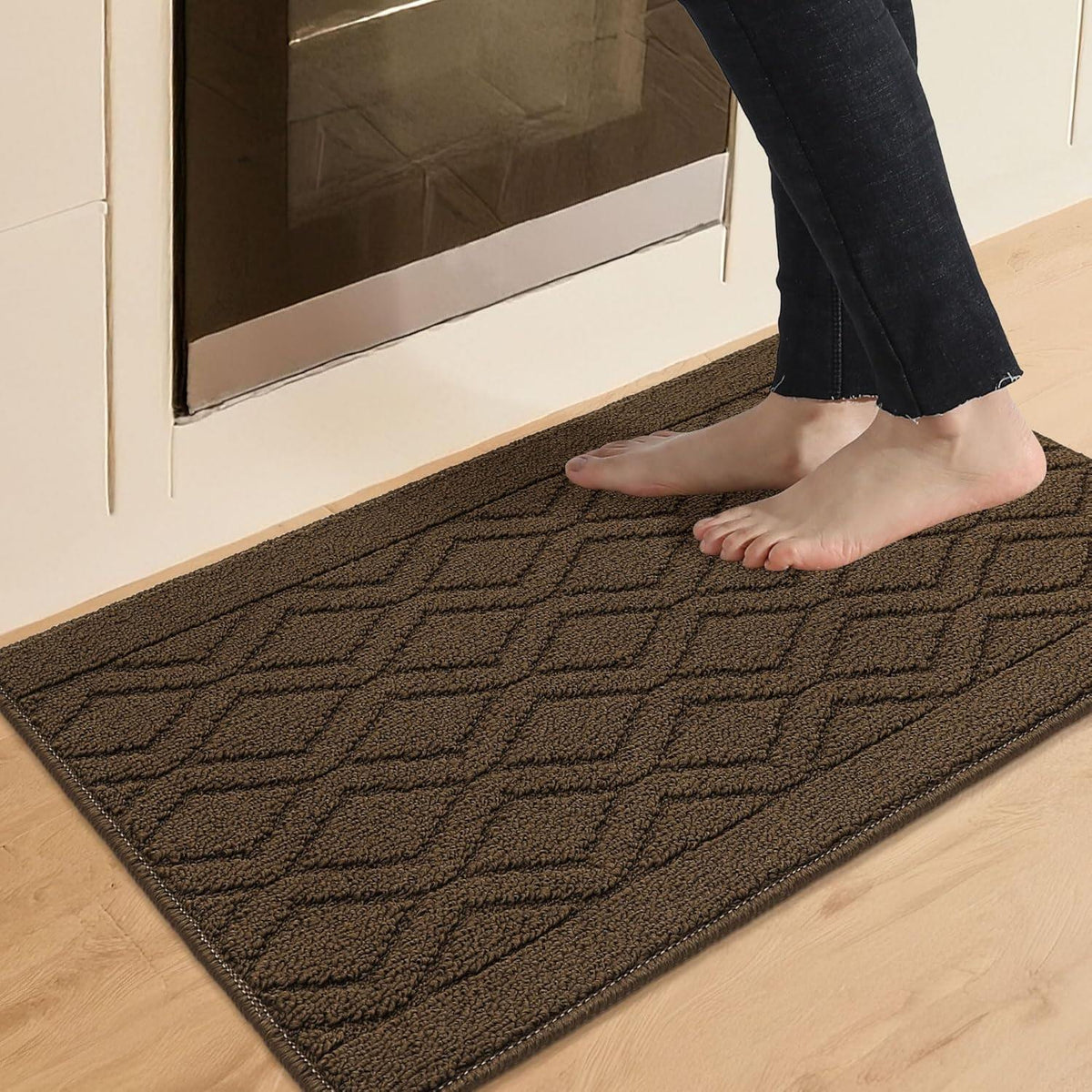 Kitchen Rugs Non-Slip Inch Thick Polypropylene Standing Mat