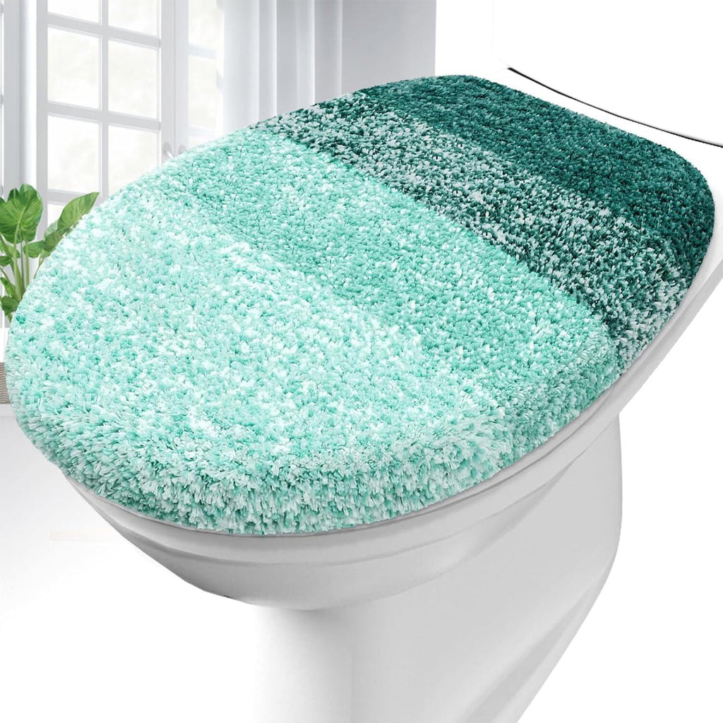 Soft Microfiber Bathroom Toilet Lid Cover