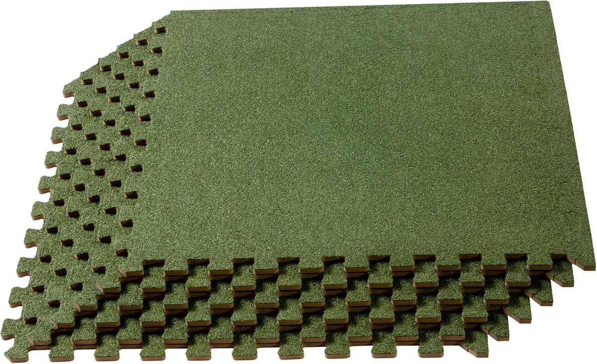Inch Thick Interlocking Foam Carpet Tiles Durable Carpet Squares Anti Fatigue Support