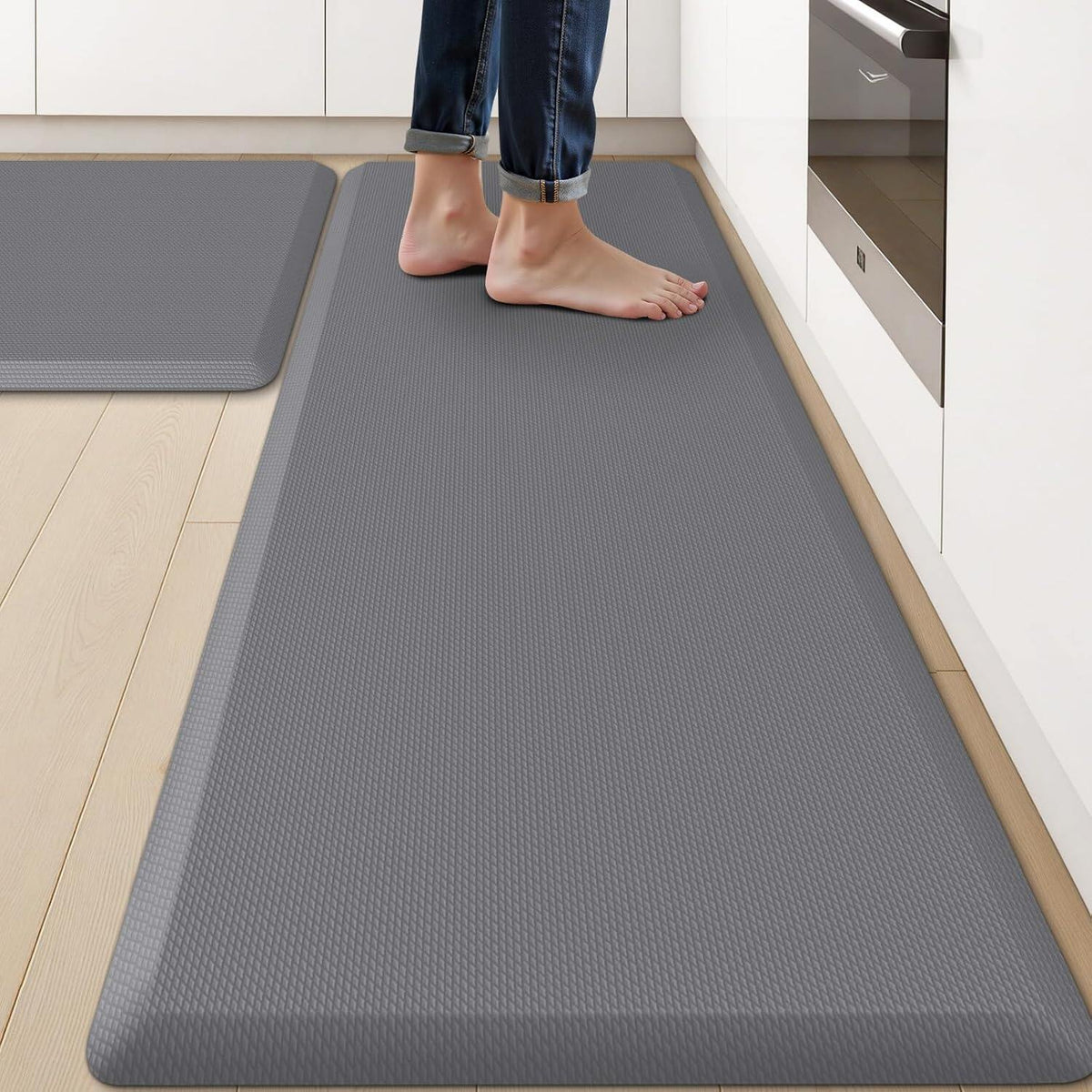 Kitchen Rugs Cushioned Anti-Fatigue Non-Slip Water Resistant Kitchen Mat