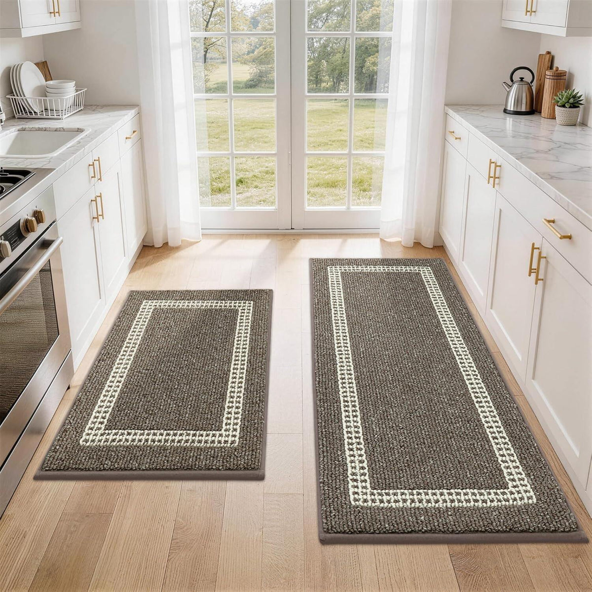 Kitchen Rugs Non-Slip Inch Thick Polypropylene Standing Mat