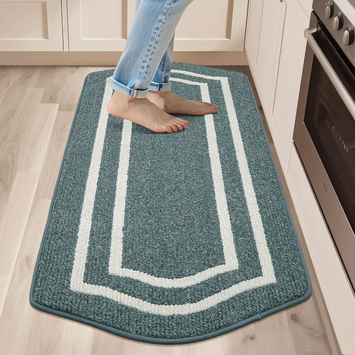 Long Kitchen Floor Mats for in Front of Sink Super Absorbent Kitchen Rugs and Mats