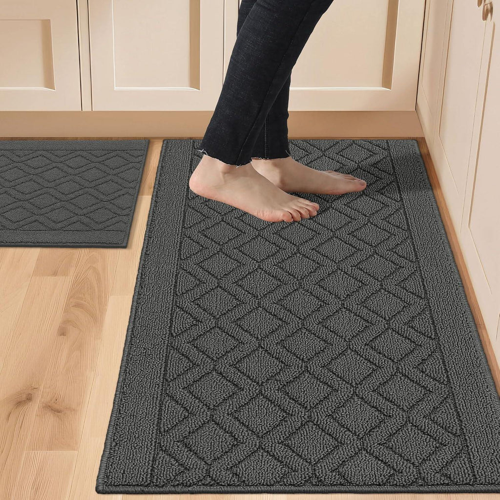 Kitchen Rugs Non-Slip Inch Thick Polypropylene Standing Mat