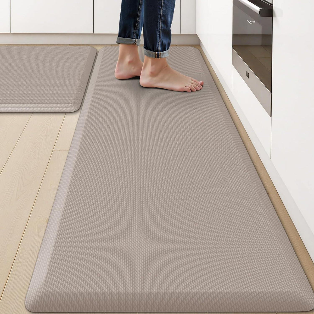 Kitchen Rugs Cushioned Anti-Fatigue Non-Slip Water Resistant Kitchen Mat