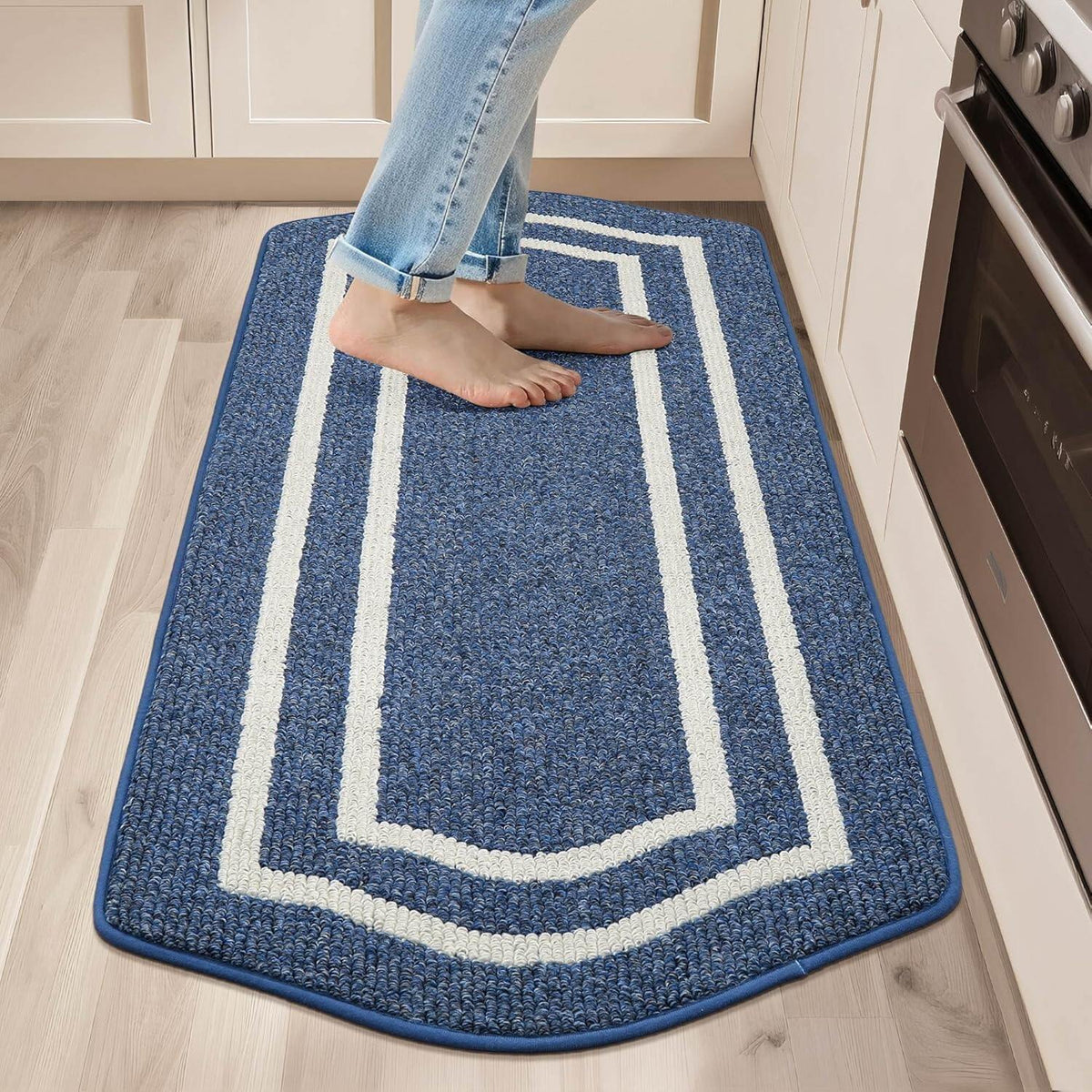 Long Kitchen Floor Mats for in Front of Sink Super Absorbent Kitchen Rugs and Mats