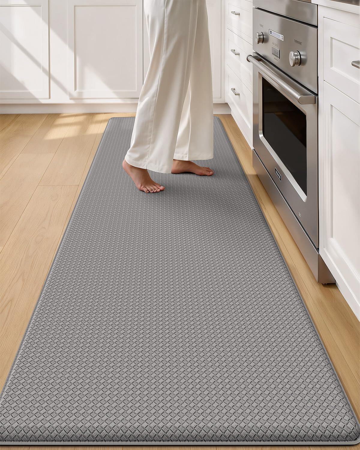 Extra Thick Anti Fatigue Cushion Kitchen Floor Mat,Easy Clean