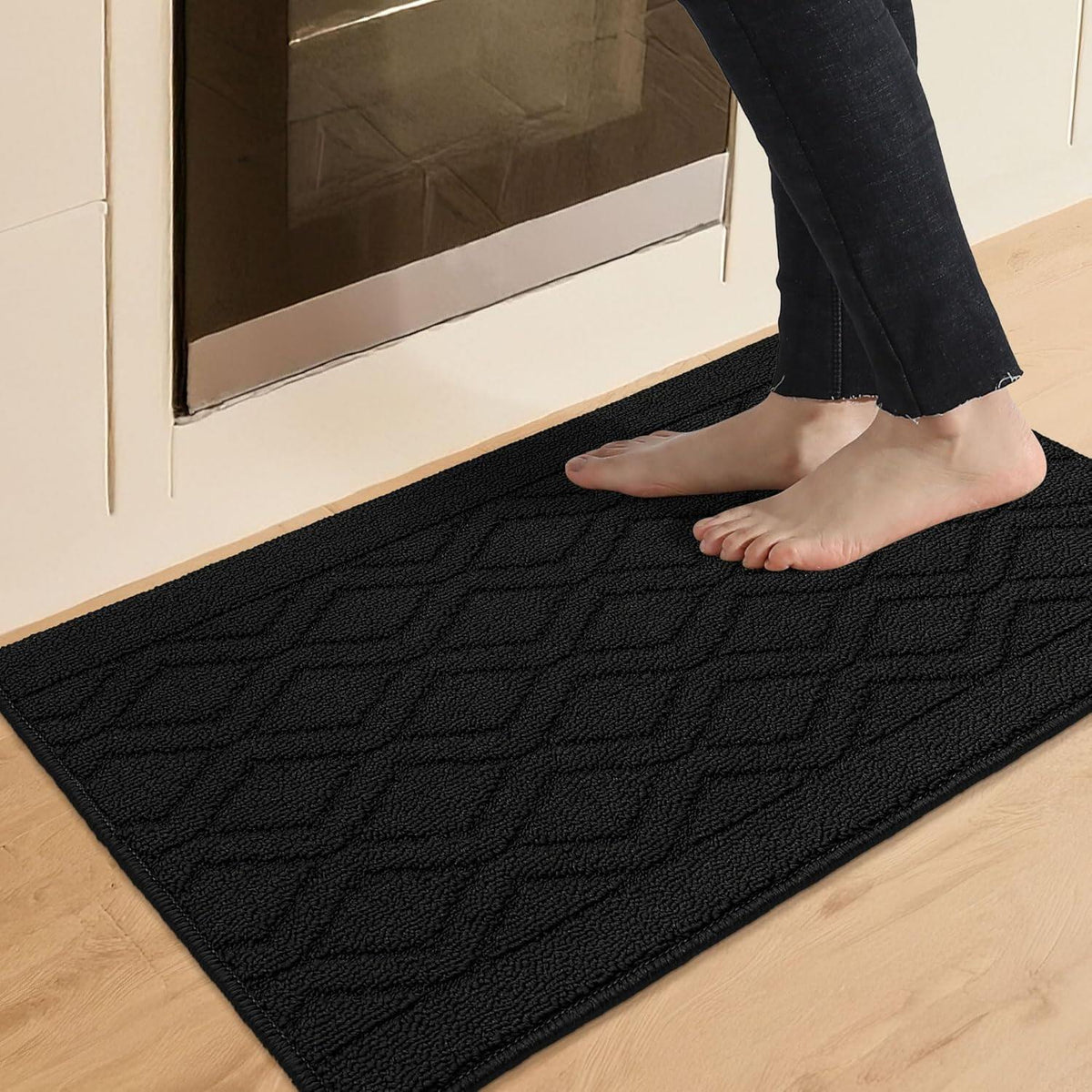 Kitchen Rugs Non-Slip Inch Thick Polypropylene Standing Mat
