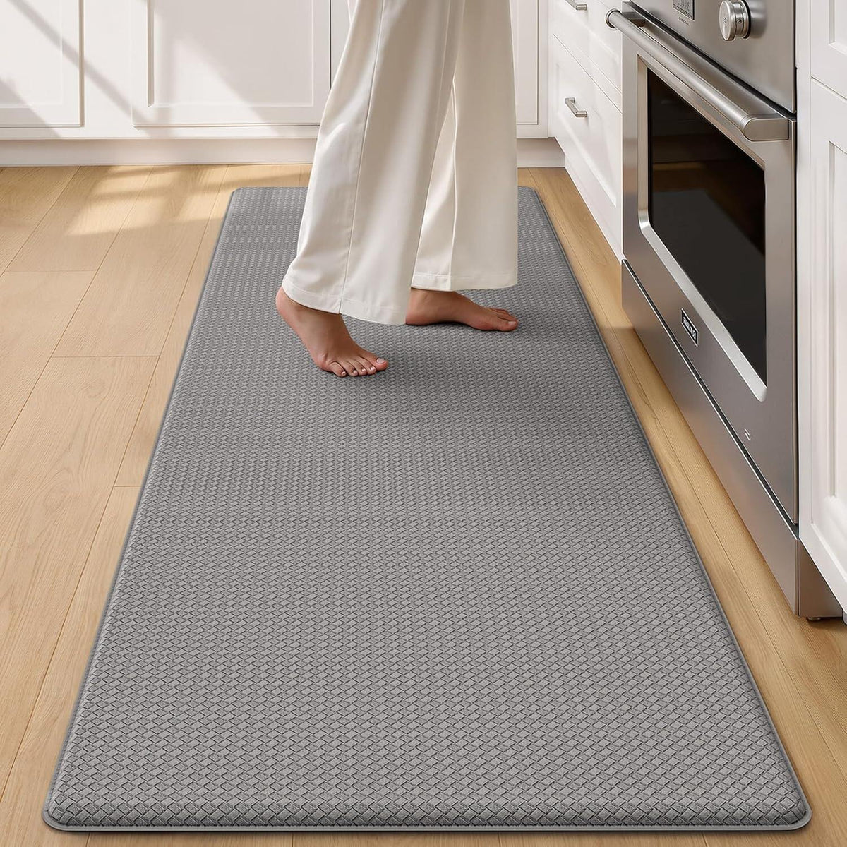 Extra Thick Anti Fatigue Cushion Kitchen Floor Mat,Easy Clean