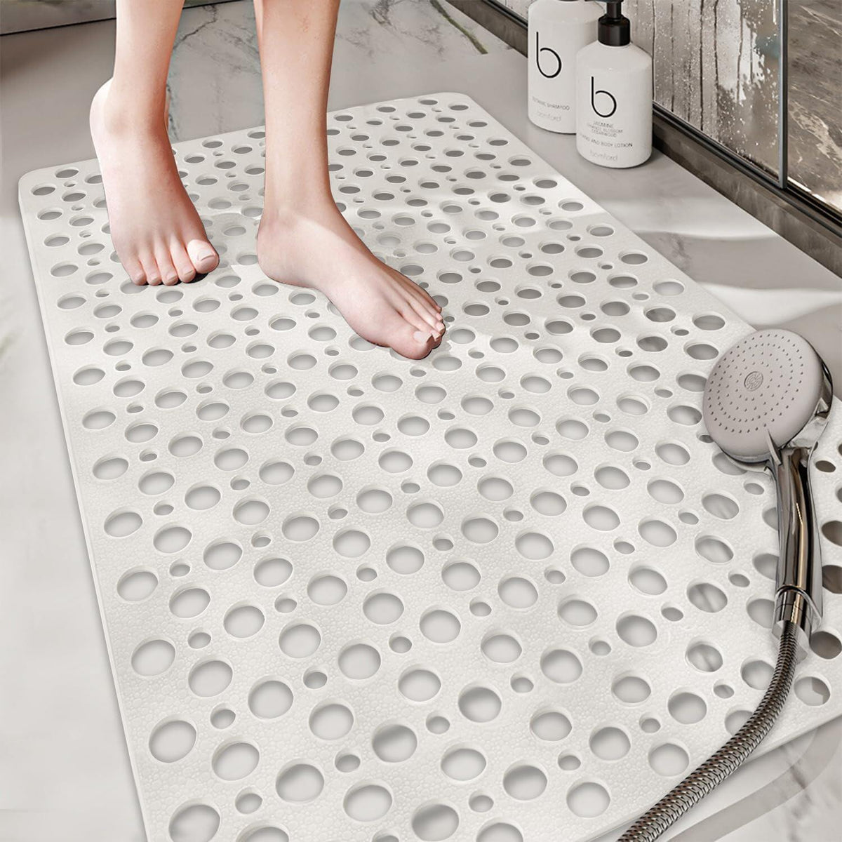 Extra Large Non Slip Shower Mat for Inside Shower