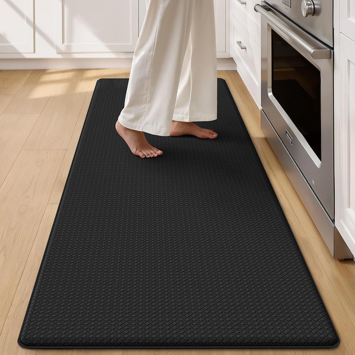 Extra Thick Anti Fatigue Cushion Kitchen Floor Mat,Easy Clean