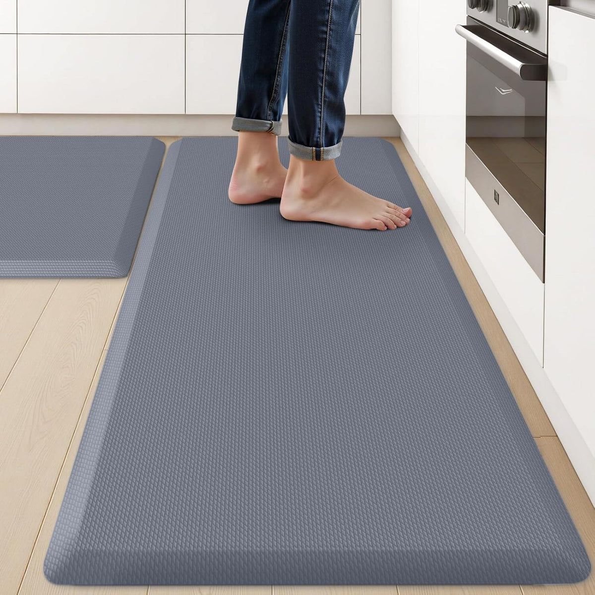 Kitchen Rugs Cushioned Anti-Fatigue Non-Slip Water Resistant Kitchen Mat